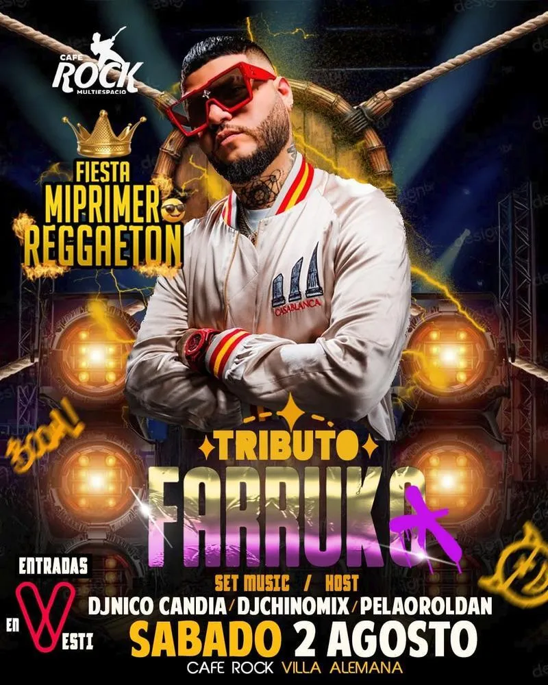 Fiesta Mi Primer Reggaeton Tributo a Farruko