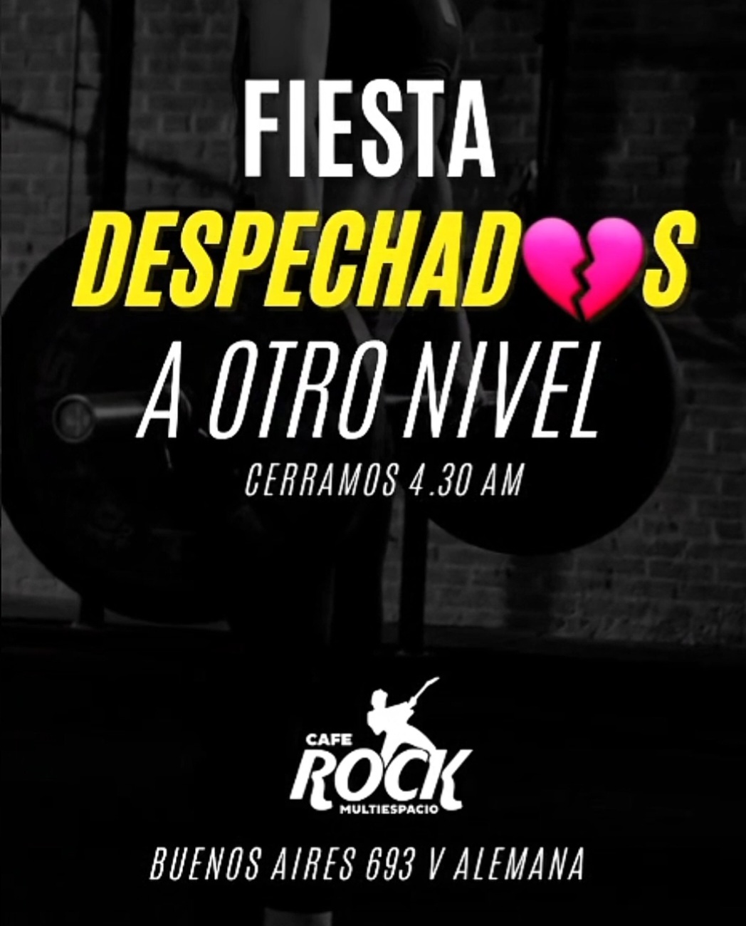 FIESTA DESPECHADAS