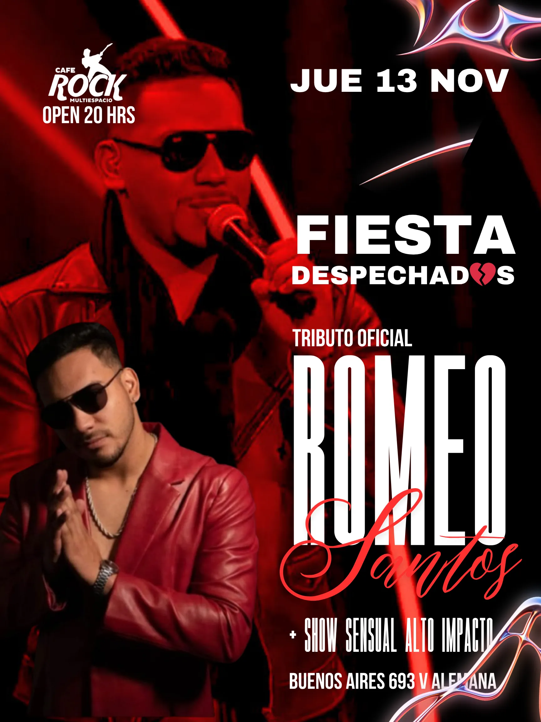 FIESTA DESPECHADAS TOMEO SANTOS