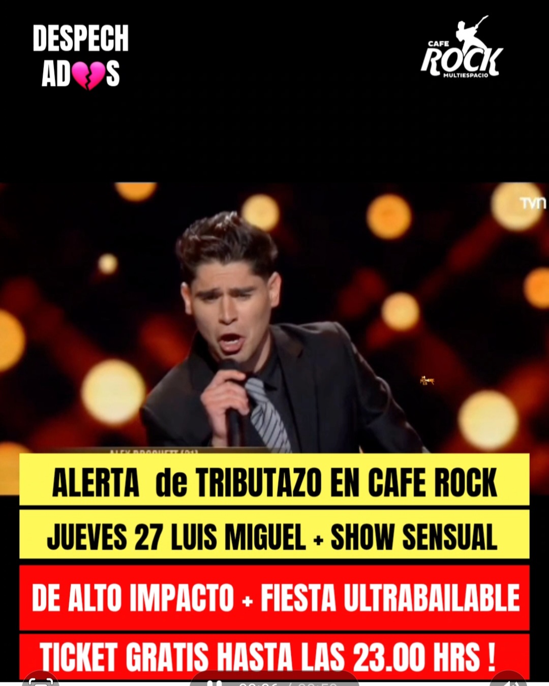 LUIS MIGUEL EN JUEVES DE DESPECHADAS