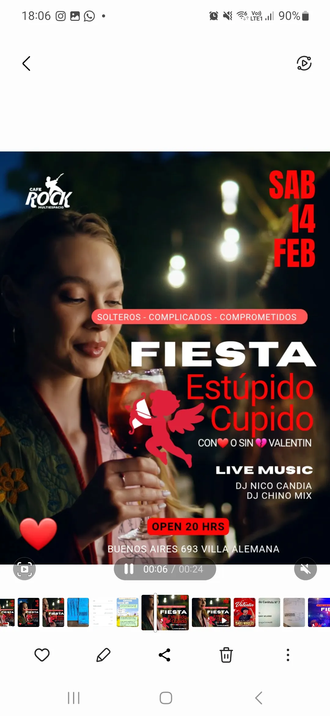 San Valentin, fiesta ESTUPIDO CUPIDO