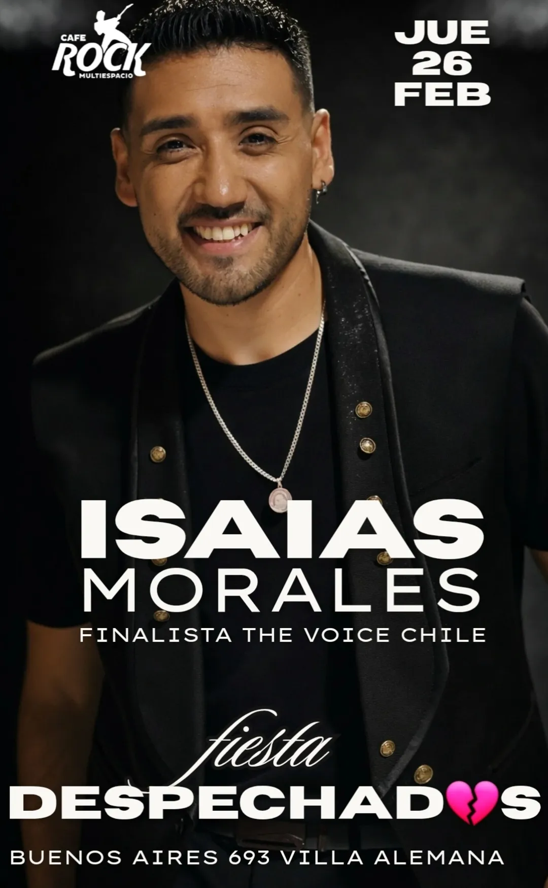 ISAIAS MORALES THE VOICE CHILE
