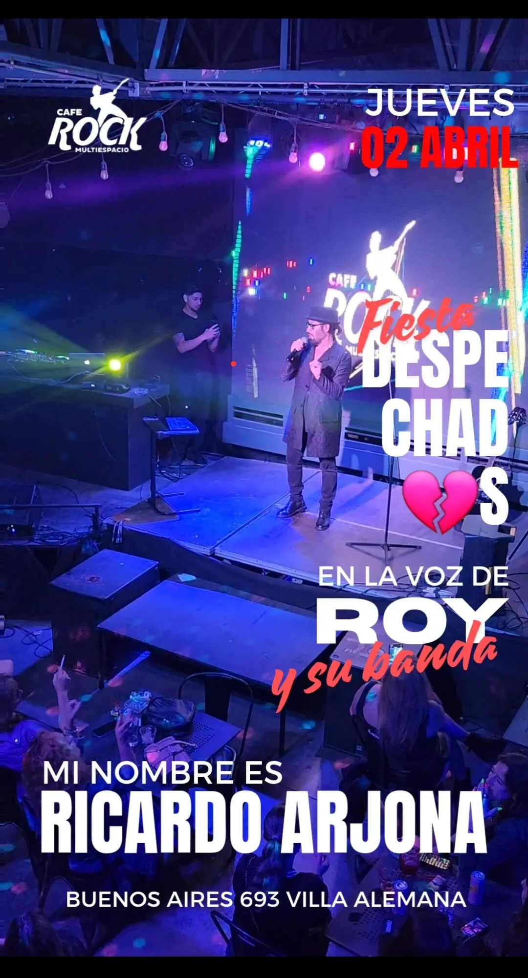 RICARDO ARJONA en jueves de DESPECHO