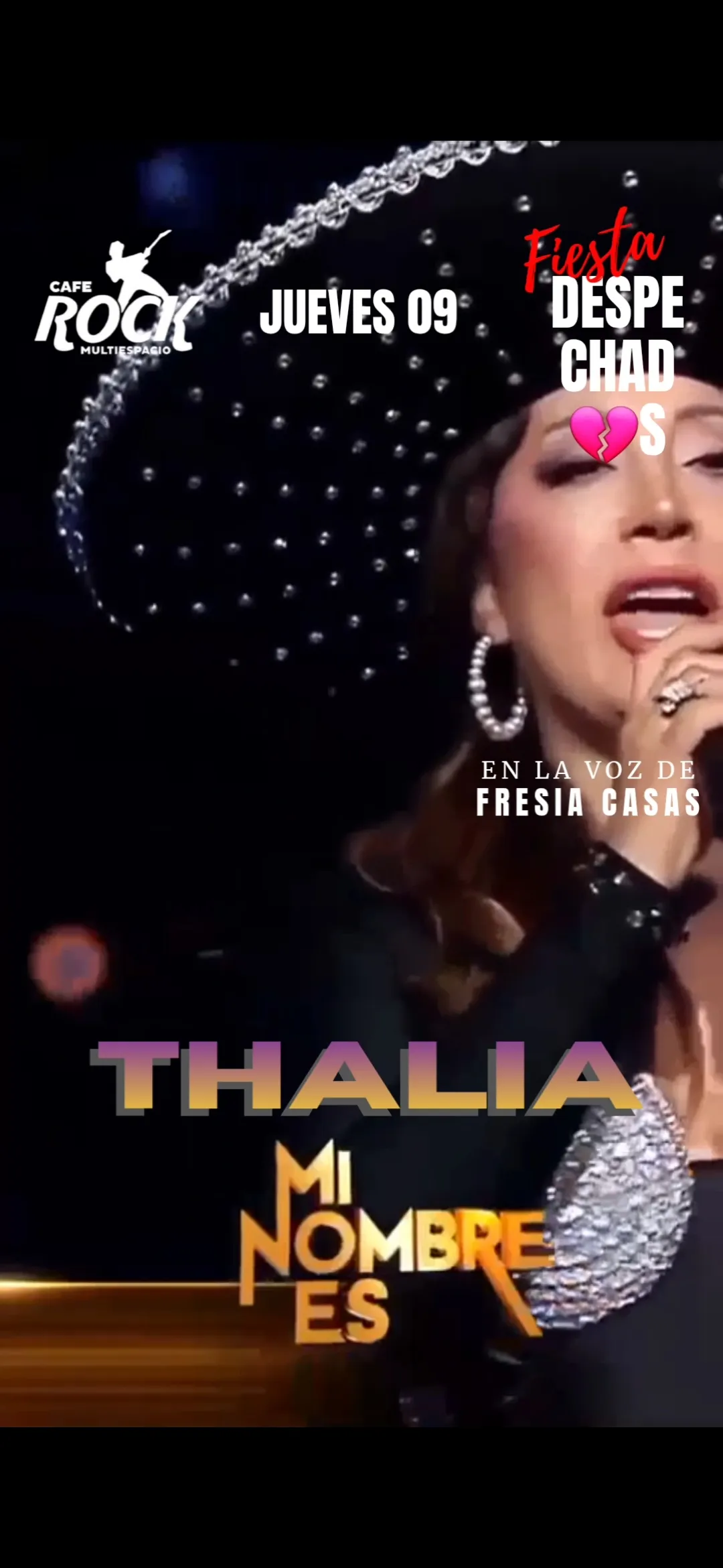 THALIA en FIESTA DESPECHAD💔S