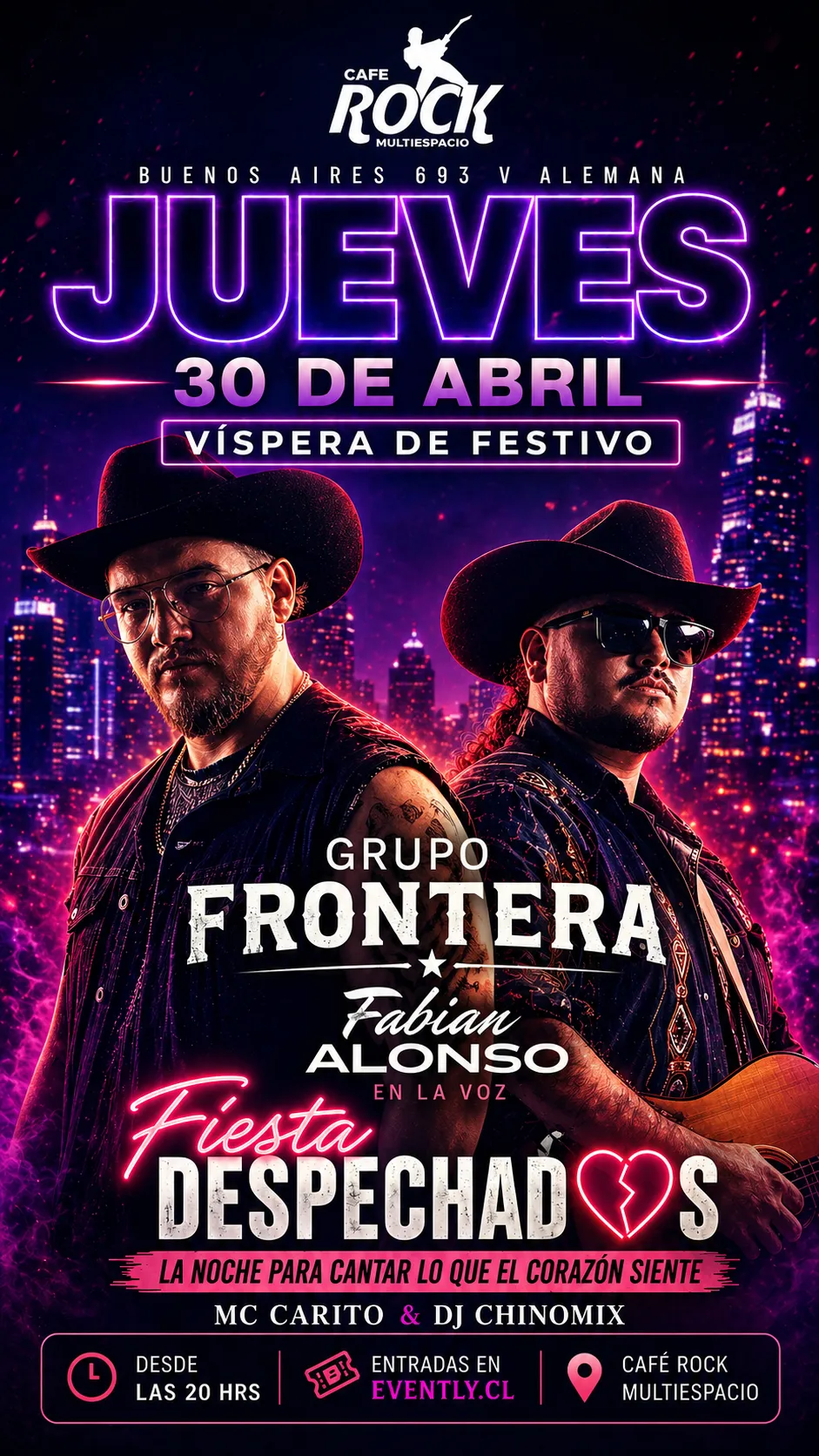 JUEVES DE DESPECHADAS GRUPO FRONTERA